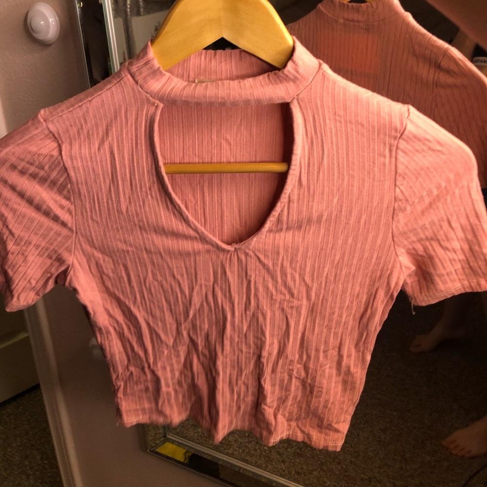 Open crop top